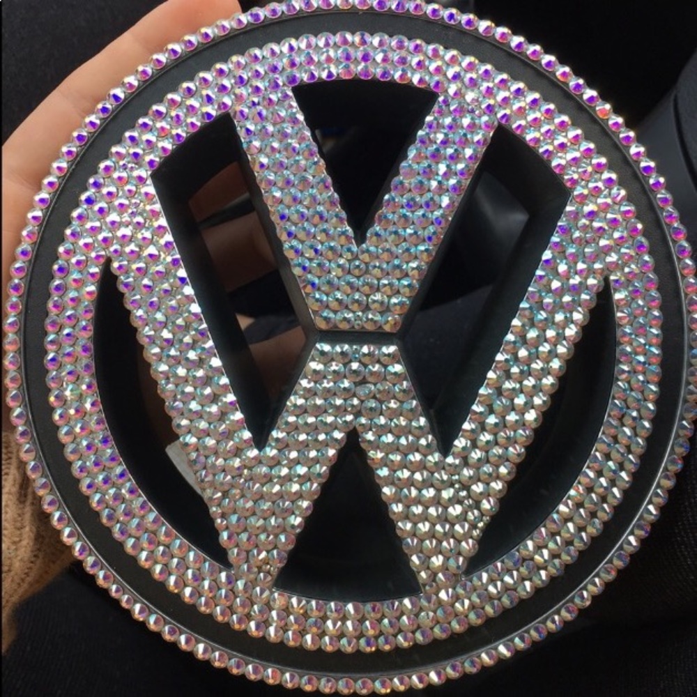 Volkswagen Jetta  rhinestone front and back